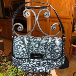 Coach Silver Ocelot bag, Like New